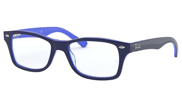 Ray-Ban Junior RY1531-3839 Children's Glasses  Blue onTransp Light Blue