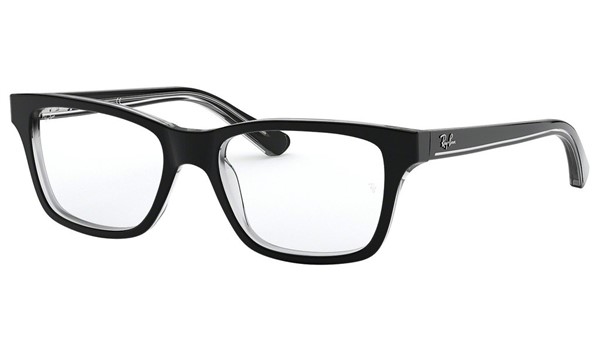 Ray-Ban Junior RY1536-3529 Children's Glasses Top Black on Transparent