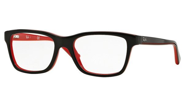Ray-Ban Junior RY1536-3573 Children's Glasses Black on Red