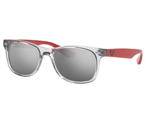 Ray-Ban Junior New Wayfarer RJ9052S-70636G Sunglasses Transparent Grey 