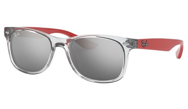 Ray-Ban Junior New Wayfarer RJ9052S-70636G Sunglasses Transparent Grey 