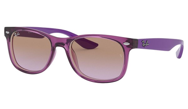 Ray-Ban Junior New Wayfarer RJ9052S-706468 Sunglasses Transparent Fuxia 