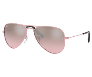 Ray-Ban Junior Aviator RJ9506S-211/7E Sunglasses Pink