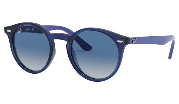 Ray-Ban Junior RJ9064S-70624L Kids Sunglasses Transparent Blue
