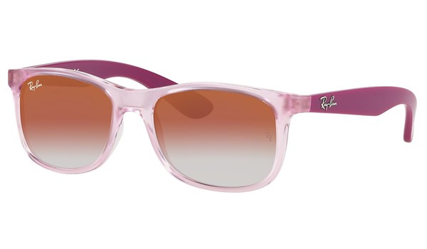 Ray-Ban Junior RJ9062S Kids Sunglasses Transparent Pink 