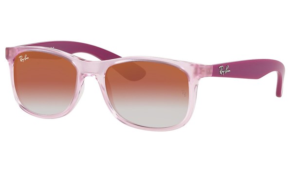 Ray-Ban Junior RJ9062S Kids Sunglasses Transparent Pink