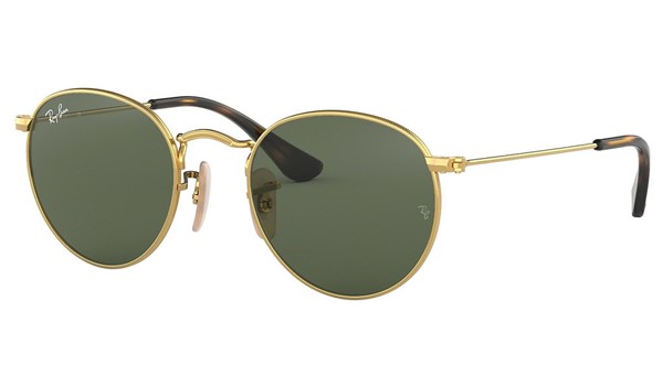 Ray-Ban Junior RJ9547S Kids Sunglasses Gold Dark Green Lenses 223/71 (copy)