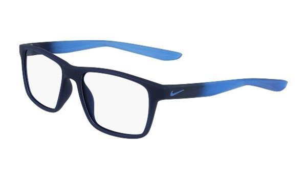 Nike 5002-422 Kids Eyeglasses Matte Midnight Navy Fade