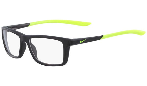 Nike 5040-001 Kids Eyeglasses Matte Black/Volt