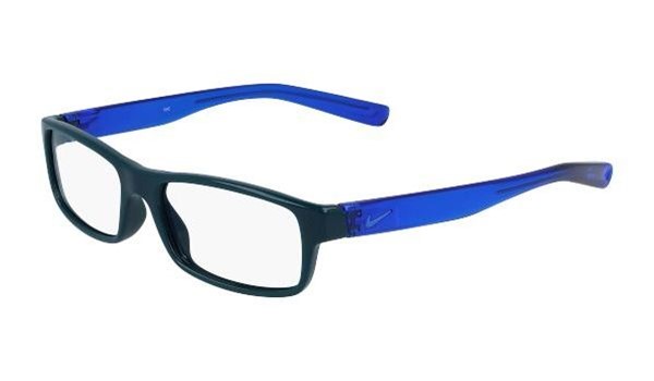 Nike 5090-406 Kids Eyeglasses Midnight Turq/Racer Blue