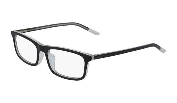 Nike 5540-011 Kids Eyeglasses Matte Black/Pure Platinum