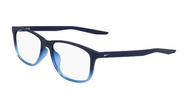 Nike 5019-422 Kids Eyeglasses Matte Midnight Navy Fade