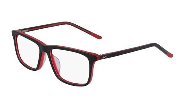 Nike 5541-015 Kids Eyeglasses Matte Black/Gym Red