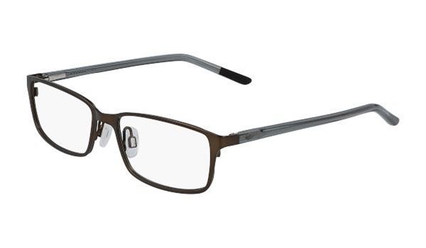 Nike 5580-212 Kids Eyeglasses Satin Walnut Black