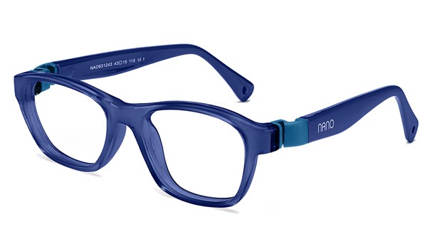 Nano Gaikai Kids Eyeglasses Crystal Navy/Blue