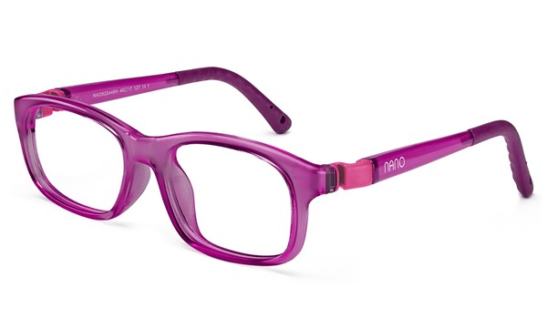 Nano Arcade Kids Eyeglasses Crystal Purple/Pink