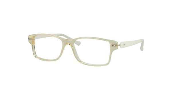 iGreen V4.28-C059 Kids Eyeglasses Light Honey/Matte White