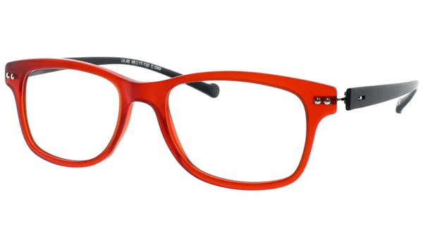 iGreen V4.46-C09M Kids Eyeglasses Matt Red/Matt Black