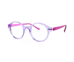 iGreen V4.60-C12 Kids Eyeglasses Transparent Violet/Fuchsia