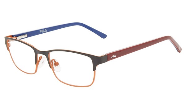 Fila VF9464 Kids Eyeglasses Black Orange