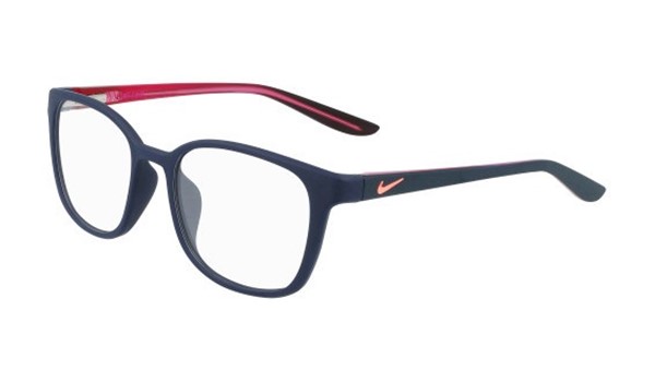 Nike 5027-406 Kids Eyeglasses Matte Midnight/Navy Pink
