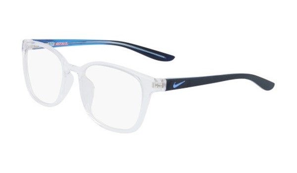 Nike 5027-904 Kids Eyeglasses Clear/Midnight Navy