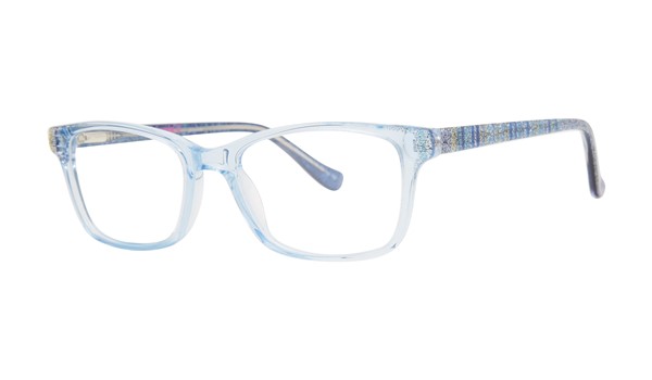 Kensie Girl Shimmer Girls Eyeglasses Blue