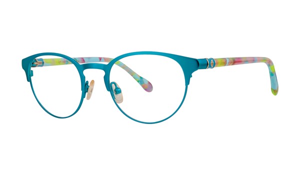 Lilly Pulitzer Hani Girls Eyeglasses Aqua