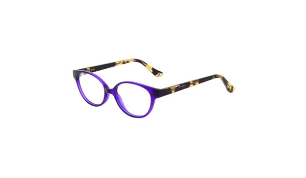 United Colors of Benetton BEKO2008-754 Kids Eyeglasses Crystal Purple