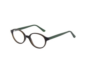 United Colors of Benetton BEKO2010-161 Kids Eyeglasses Crystal Dk Brown