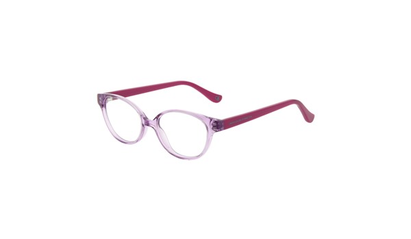 United Colors of Benetton BEKO2010-246 Kids Eyeglasses Crystal Pink