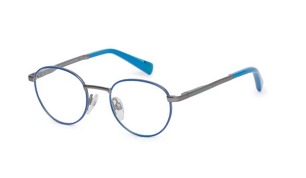 United Colors of Benetton BEKO4000-628 Kids Eyeglasses Sky Blue