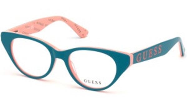 Guess Kids GU9192-089 Girls Eyeglasses Turquoise
