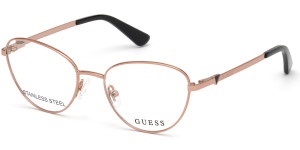 Guess rose shop gold glasses