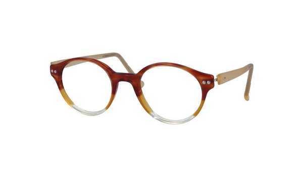 iGreen V4.88-C1021 Kids Eyeglasses Tricolor Gradient Oranges/Matt Cream