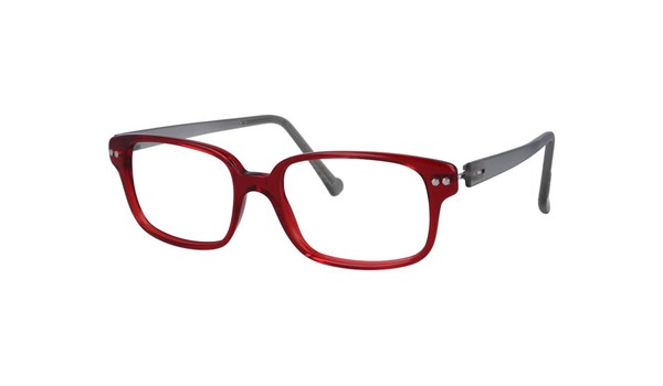 iGreen V4.92-C017 Kids Eyeglasses Dk Red/Matt Light Grey