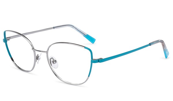 Nano Metal Sydney Children's Glasses Silver Turquoise