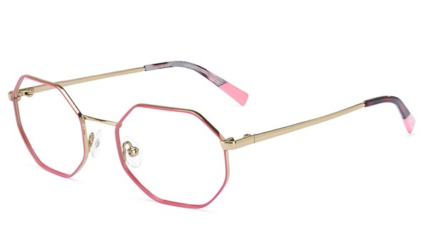 Nano Metal Berlin Children's Glasses Pink Gold