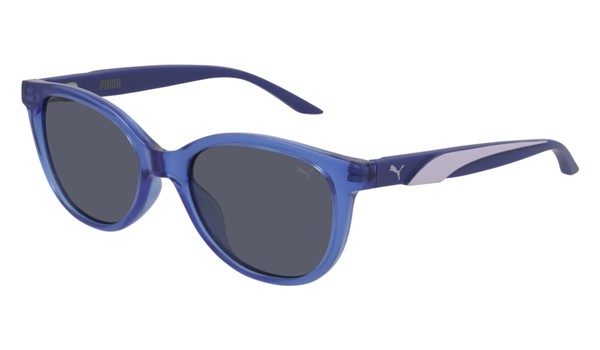 Puma Junior Kids Sunglasses PJ0052S-002 Blue Blue Lenses 
