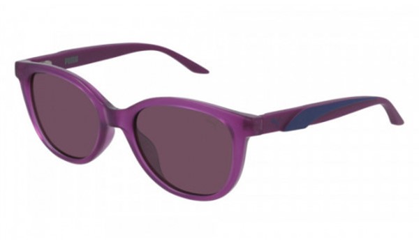 Puma Junior Kids Sunglasses PJ0052S-003 Violet Violet Lenses 