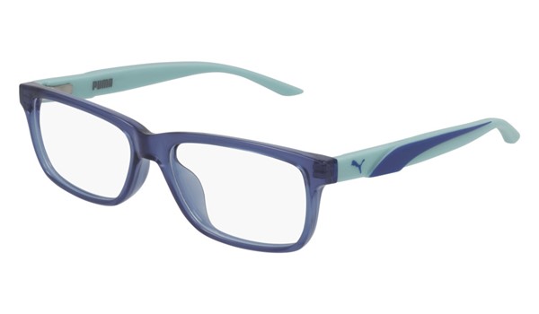 Puma Junior Kids Eyeglasses PJ0058O-002 Blue