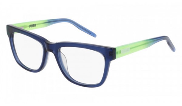 Puma Junior Kids Eyeglasses PJ0044O-004 Blue Green