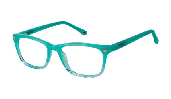 Lulu Guinness Girls Eyeglasses LK019 Green Mint