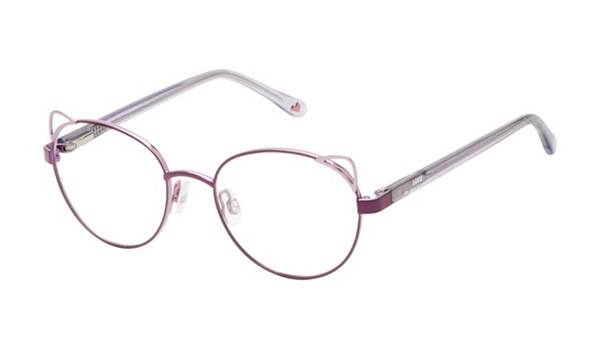 Lulu Guinness Girls Eyeglasses LK026 Purple Lilac