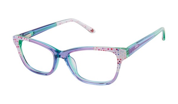 Lulu Guinness Girls Eyeglasses LK027 Purple