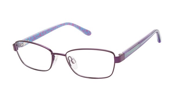 Lulu Guinness Girls Eyeglasses LK030 Purple