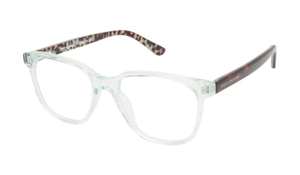 Juicy Girls Eyeglasses JU304 00OX Crystal Green Rust