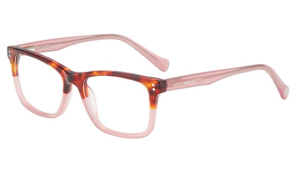 Lucky Brand Children's Eyeglasses D724 Tortoise Pink