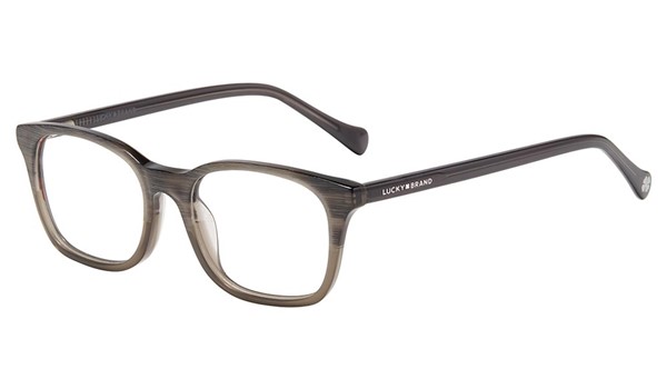 Lucky Brand Children's Eyeglasses D818 Smoke Horn