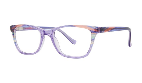 Kensie Girl Waves Girls Eyeglasses Purple
